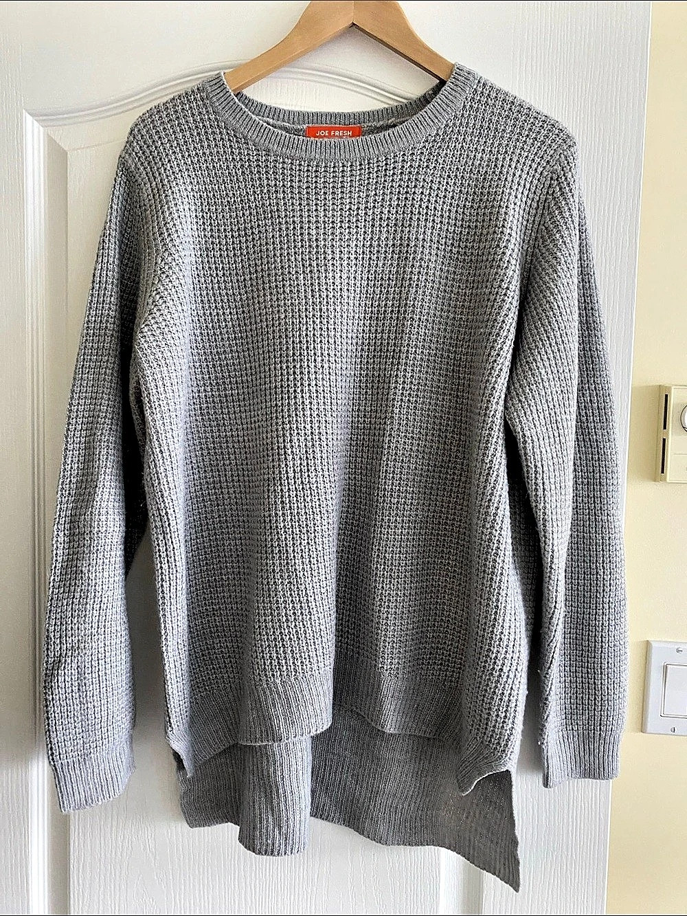 J.Crew Gray Crewneck Sweater Like New